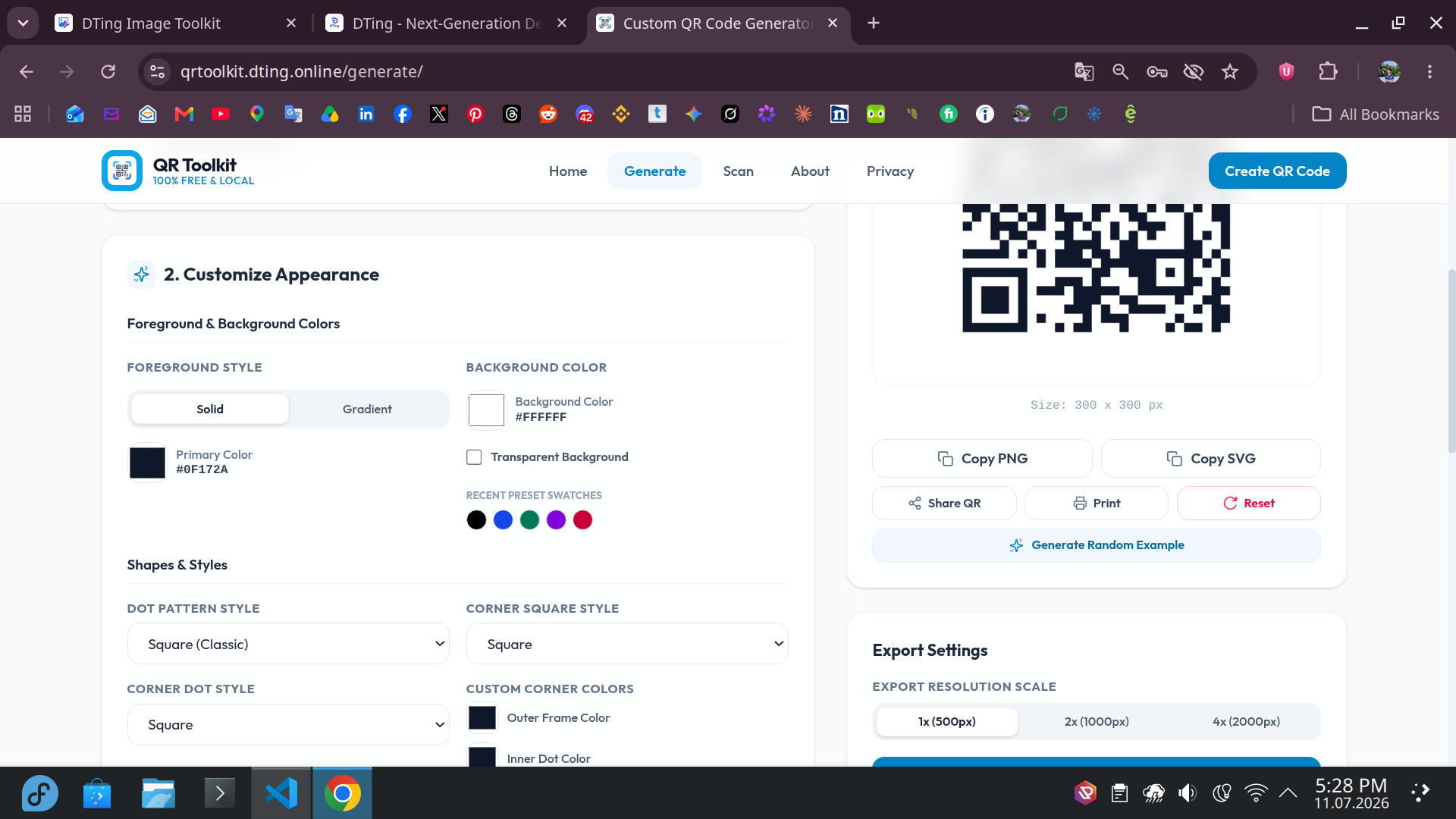 QR Toolkit